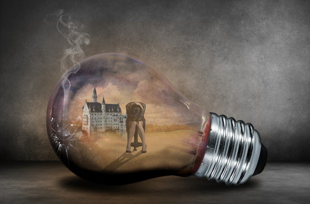 子育てにつかれる40代ママのイメージ